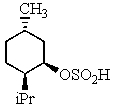 <strong>Heating the 4-methylbenzenesulfonate ester of the isomer shown below in 2,2,2-trifluoroethanol (a highly ionizing solvent of low nucleophilicity)leads two products with the molecular formula C<sub>10</sub>H<sub>18</sub>.The major product displays 9 different signals in its <sup>13</sup>C NMR spectrum.Two of them occur at relatively low field,about <font face=symbol></font> = 120 and 145 ppm,respectively.The <sup>1</sup>H NMR spectrum exhibits a multiplet near <font face=symbol></font> = 5 ppm (1 H); all other signals are upfield of <font face=symbol></font> = 3 ppm.Identify the compound. </strong> A) <sup> </sup> B) C) D) E)