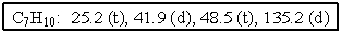 <strong>The molecular formulas and <sup>13</sup>C NMR data (in ppm)are given below.The splitting pattern of each signal,taken from the non-decoupled spectrum is given in parentheses.Deduce the correct structure: </strong> A) <sup> </sup> B) C) D) E)