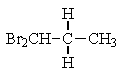 <strong>What structure of formula C<sub>3</sub>H<sub>6</sub>Br<sub>2</sub> would give the following proton NMR spectrum? </strong> A) <sup> </sup> B) C) D) E) None of the above.