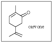<strong>What is the molecular formula of carvone,the major volatile compound in caraway oil? </strong> A) C<sub>10</sub>H<sub>18</sub>O B) C<sub>10</sub>H<sub>17</sub>O C) C<sub>10</sub>H<sub>16</sub>O D) C<sub>10</sub>H<sub>14</sub>O E) C<sub>10</sub>H<sub>15</sub>O