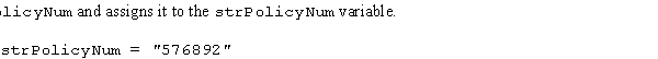 Write the Visual Basic statement that inserts RVI at the beginning of the string in the following