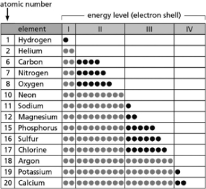Table 2-14 -Table 2-14 indicates the number and arrangement of electrons in the first four atomic electron shells for selected elements.On the basis of the information in the chart and what you know about atomic structure, which elements form stable but reactive diatomic gases?