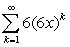 <strong>Find the radius of convergence for the series:  </strong> A) 6 B) 1 C)   D)   E) 2 <div style=padding-top: 35px> 