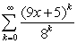 Find the interval of convergence for the series:  <div style=padding-top: 35px> 