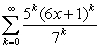 Find the interval of convergence for the series:  <div style=padding-top: 35px> 