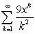 Find the interval of convergence for the series:  <div style=padding-top: 35px> 