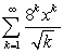 Find the interval of convergence for the series:  <div style=padding-top: 35px> 