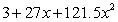 <strong>Find the Maclaurin polynomial of order 2 for   .</strong> A)   B)   C)   D)   E)   <div style=padding-top: 35px> 