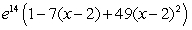 <strong>Find the Taylor polynomial of order 2 for   , centered about   .</strong> A)   B)   C)   D)   E)   <div style=padding-top: 35px> 