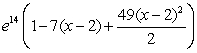 <strong>Find the Taylor polynomial of order 2 for   , centered about   .</strong> A)   B)   C)   D)   E)   <div style=padding-top: 35px> 