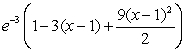 <strong>Find the Taylor polynomial of order 2 for   , centered about   .</strong> A)   B)   C)   D)   E)   <div style=padding-top: 35px> 