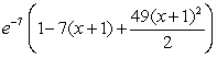 <strong>Find the Taylor polynomial of order 2 for   , centered about   .</strong> A)   B)   C)   D)   E)   <div style=padding-top: 35px> 