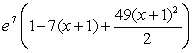 <strong>Find the Taylor polynomial of order 2 for   , centered about   .</strong> A)   B)   C)   D)   E)   <div style=padding-top: 35px> 