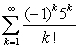 <strong>Classify the following series as absolutely convergent, conditionally convergent, or divergent.  </strong> A) Absolutely convergent B) Conditionally convergent C) Divergent <div style=padding-top: 35px> 