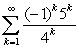 <strong>Classify the following series as absolutely convergent, conditionally convergent, or divergent.  </strong> A) Absolutely convergent B) Conditionally convergent C) Divergent <div style=padding-top: 35px> 