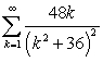 Determine whether or not the following series converges.  