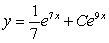 <strong>What is the solution to the following differential equation? </strong> A) B) C) D) E)