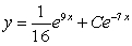 <strong>What is the solution to the following differential equation? </strong> A) B) C) D) E)