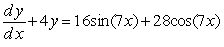 <strong>What is the solution to the following differential equation? </strong> A) B) C) D) E)