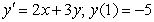 <strong>Use Euler's method with the step size of to approximate solution to the initial-value problem at .</strong> A) B) C) D) E)