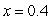 Use Euler's method with the step size of to compute the approximate solution to the initial-value problem at .