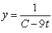 <strong>What is the solution to the following differential equation? (Use separation of variables!) </strong> A) B) C) D) E)