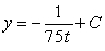 <strong>What is the solution to the following differential equation? (Use separation of variables!) </strong> A) B) C) D) E)