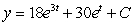<strong>What is the solution to the following differential equation? </strong> A) B) C) D) E)