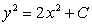 <strong>What is the solution to the following differential equation? (Use separation of variables!) </strong> A) B) C) D) E)