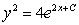 <strong>What is the solution to the following differential equation? (Use separation of variables!) </strong> A) B) C) D) E)