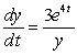 <strong>What is the solution to the following differential equation? </strong> A) B) C) D) E)