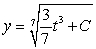<strong>What is the solution to the following differential equation? </strong> A) B) C) D) E)