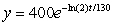 <strong>Find the exponential growth model that satisfies , if the doubling time is years.</strong> A) B) C) D) E)