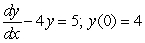 Solve the initial-value problem.