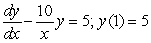 Solve the initial-value problem.