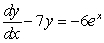 <strong>State the order of the differential equation, and decide which family of functions is a solution. </strong> A) ; 2nd order B) ; 1st order C) ; 1st order D) ; 2nd order E) ; 2nd order