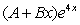 <strong>State the order of the differential equation, and decide which family of functions is a solution. </strong> A) ; 1st order B) ; 1st order C) ; 2nd order D) ; 2nd order E) ; 2nd order