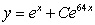<strong>State the order of the differential equation, and decide which family of functions is a solution. </strong> A) ; 2nd order B) ; 1st order C) ; 1st order D) ; 2nd order E) ; 2nd order