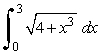 Use n = 10 subdivisions to approximate the value of the integral by Simpson's rule.