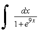 Answer true or false. = sinh<sup>-1</sup> e<sup>x</sup> + C