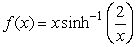 Find f '(x) if .