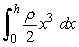 Answer true or false. The force a liquid of density \rho exerts on an equilateral triangle with edges h in length submerged point down is given by .