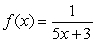 Find the area under the curve   over the interval [0, 5].