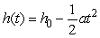 <strong>A projectile is dropped, and reaches the ground at 40 m/s. How long does it take the projectile to reach ground? (Assume the position function is , where a = -10 .)</strong> A) 2 s B) 8 s C) 4.47 s D) 4 s E) 3.16 s