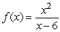 Answer true or false.   has an oblique asymptote.