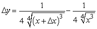 <strong>If , find the formula for \Delta y.</strong> A) B) C) D) E)