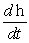 <strong>The volume of a cylinder is given by V = \pi r<sup>2</sup>h. Find in terms of . (Assume that r is a constant.)</strong> A) B) 1 C) D) E)