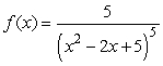 Find f '(x) where   .<div style=padding-top: 35px> 