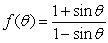  Find f '( \theta ) if   .<div style=padding-top: 35px>  