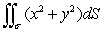 Evaluate the surface integral where \sigma is the portion of the cone for 0 \le z \le 3.